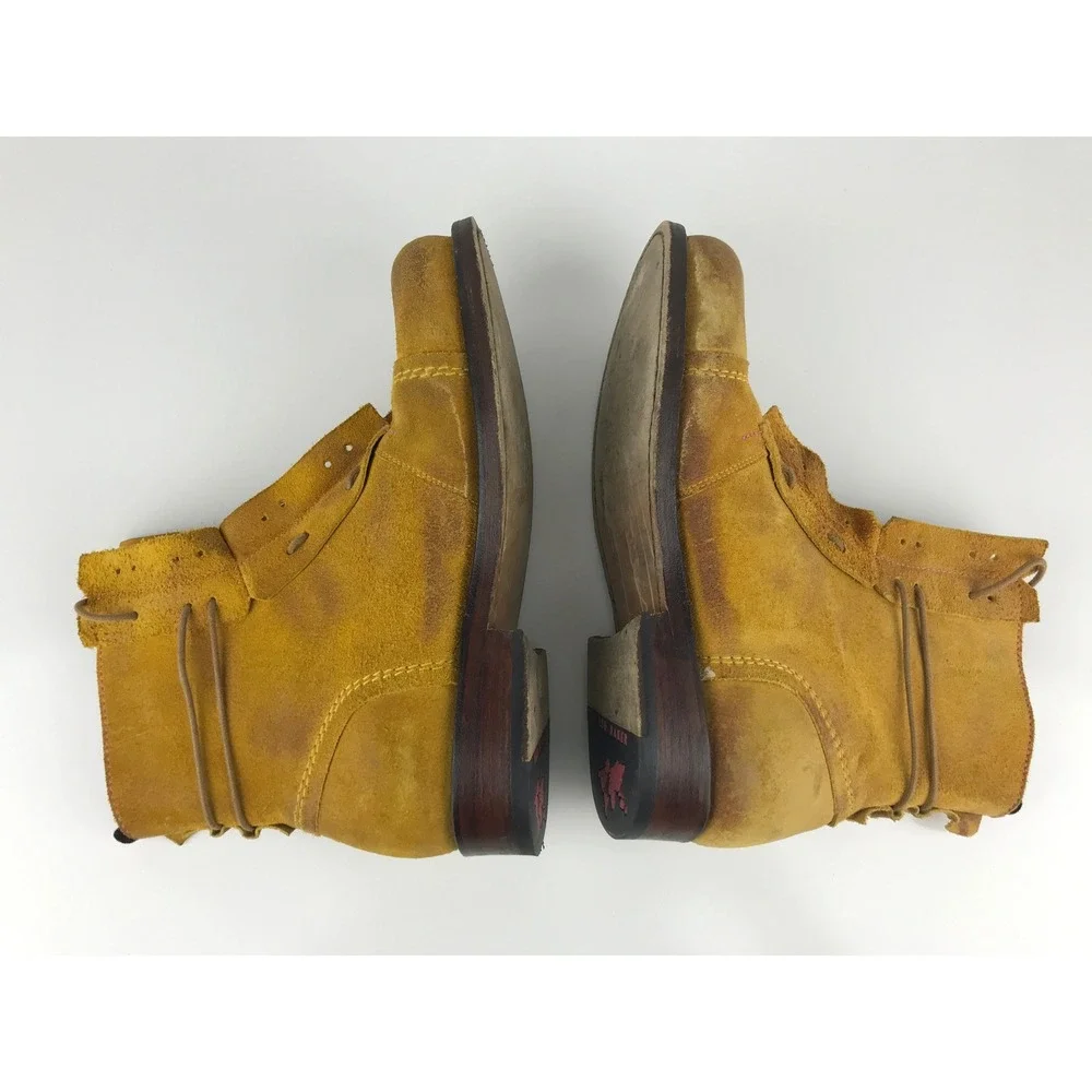 Ted Baker Mens Boots TBM583 Tan Suede Lace Up Ankle Boots Size US 9 UK 8 EU‎ 42